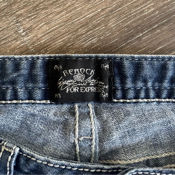 Express Rerock Capri Jeans - Picture 4 of 4